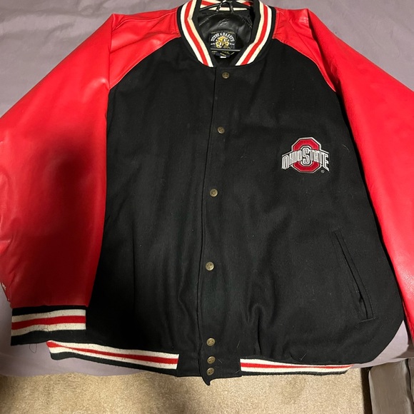Ohio State jacket;good condition;SIZE XXXL has few small tares near wrist areas - Picture 1 of 14